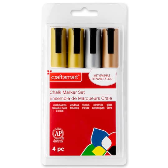 Metallic Chalk Marker Set by Craft Smart®